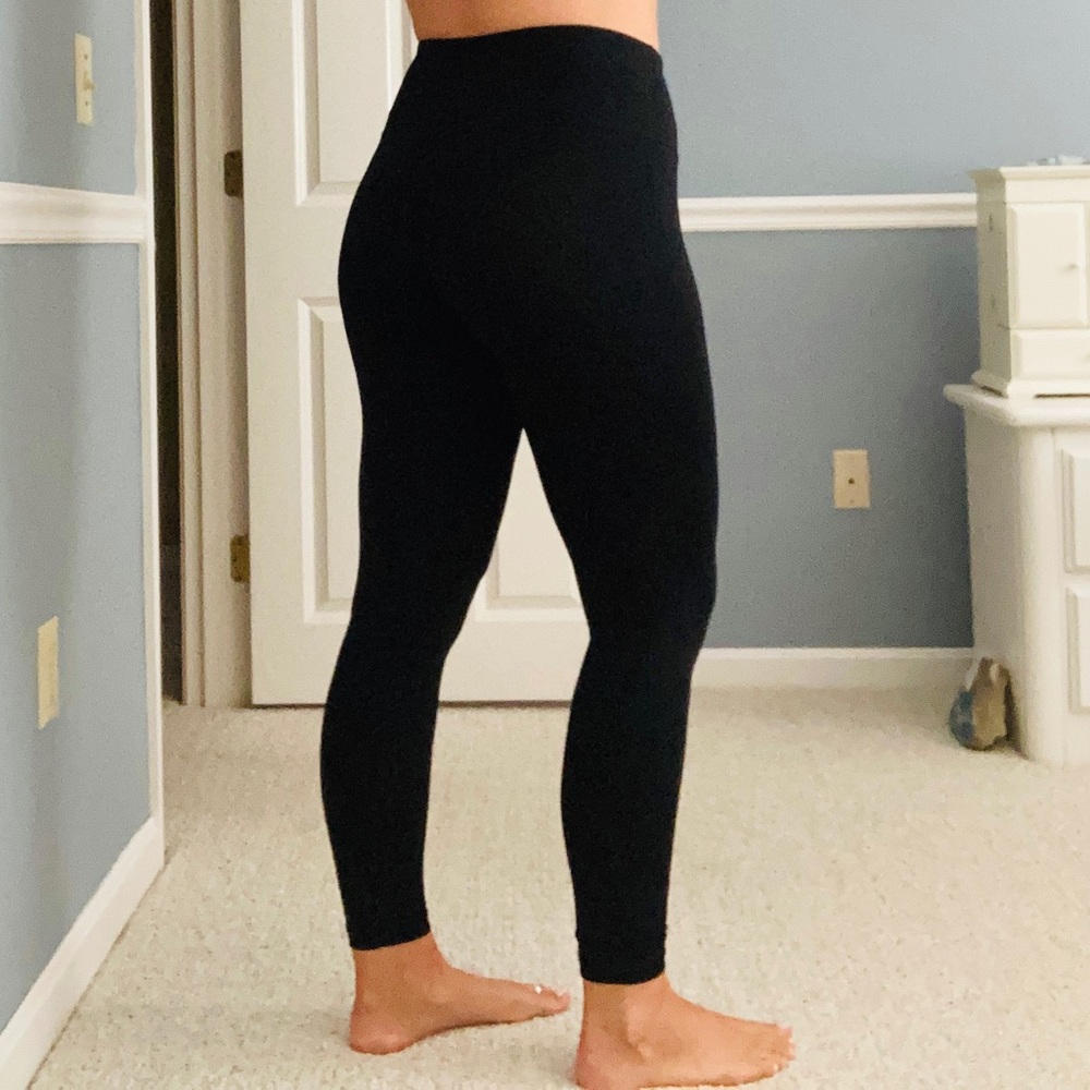 90 Degree brand high waisted black leggings